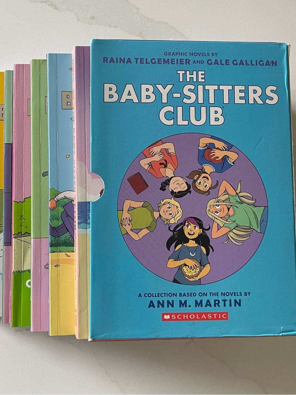Scholastic Baby-Sitters Club Graphic Novels - 7 books on total.